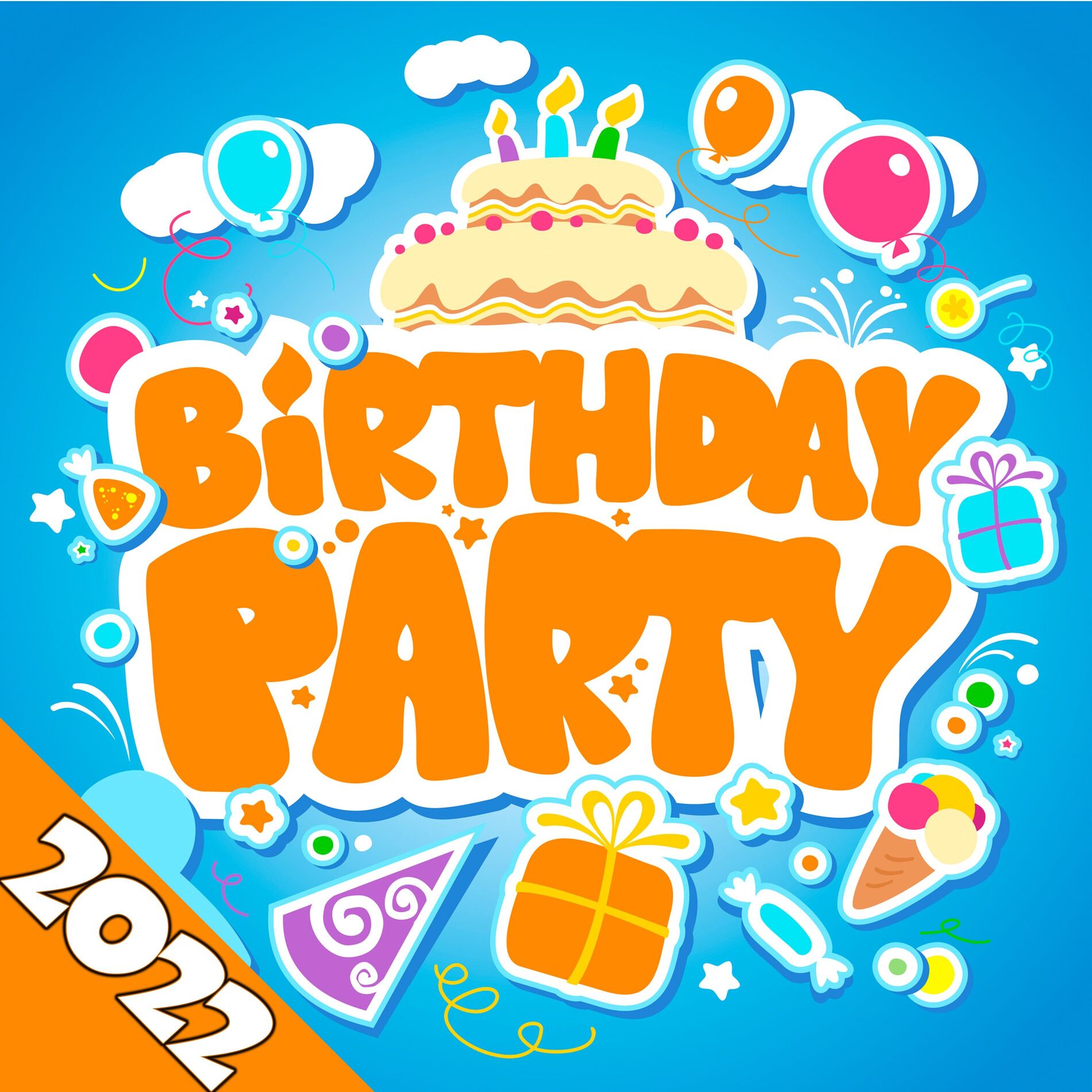 Album cover of Kids Birthday Party 2022