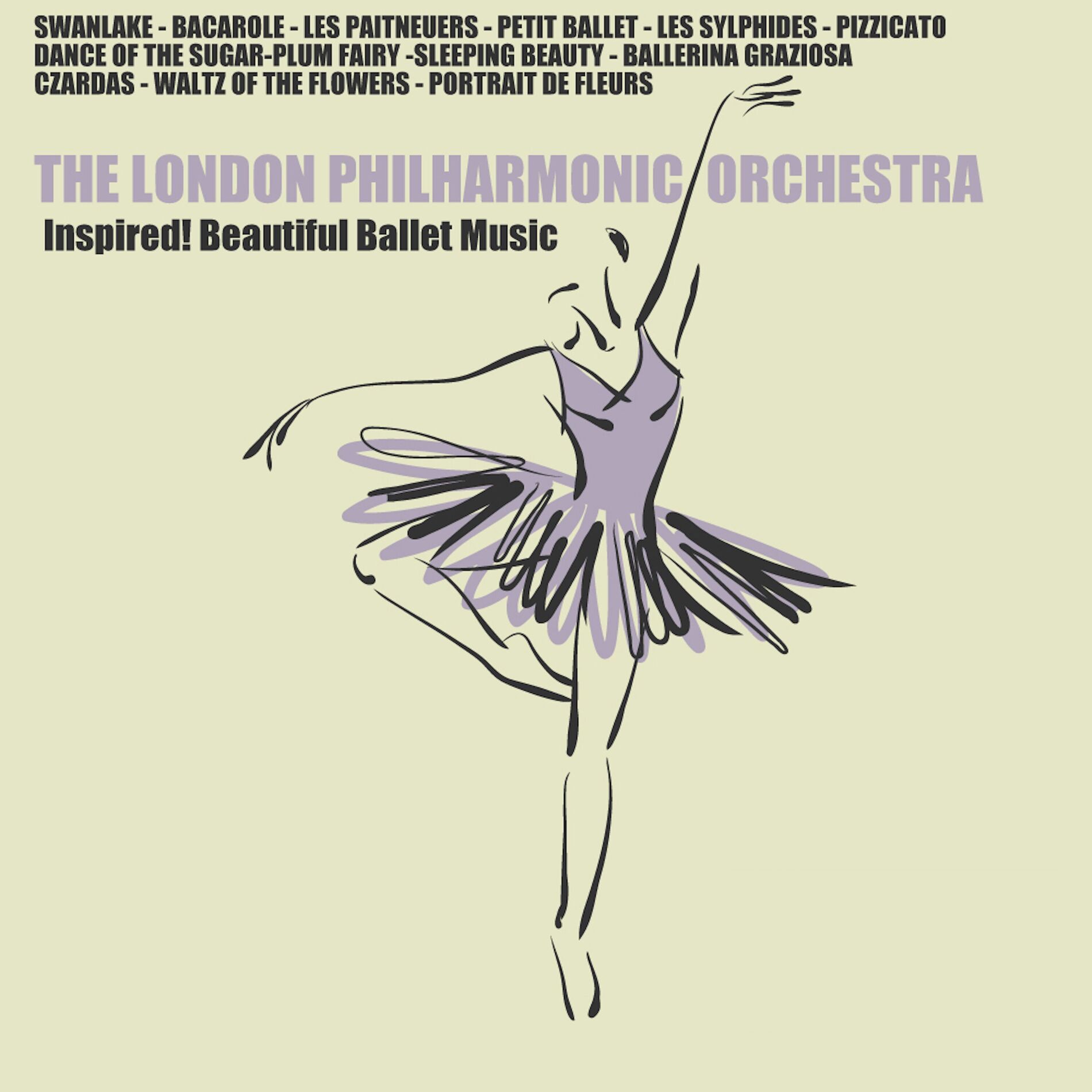 Album cover of Inspired! Beautiful Ballet Music
