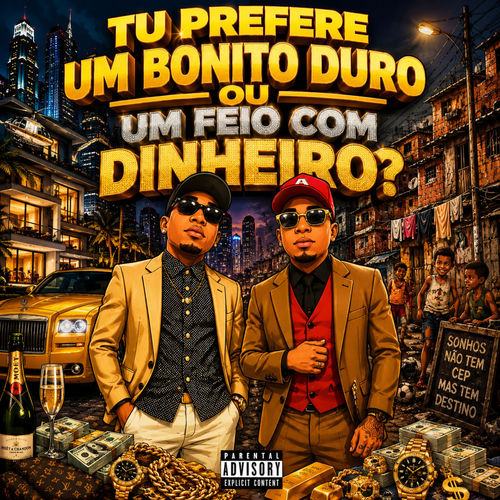 TU PREFERE UM BONITO DURO, OU FEIO COM DINHEIRO