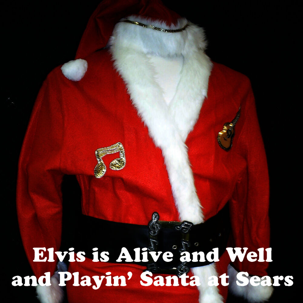 Picture of Elvis Is Alive And Well And Playin' Santa At Sears