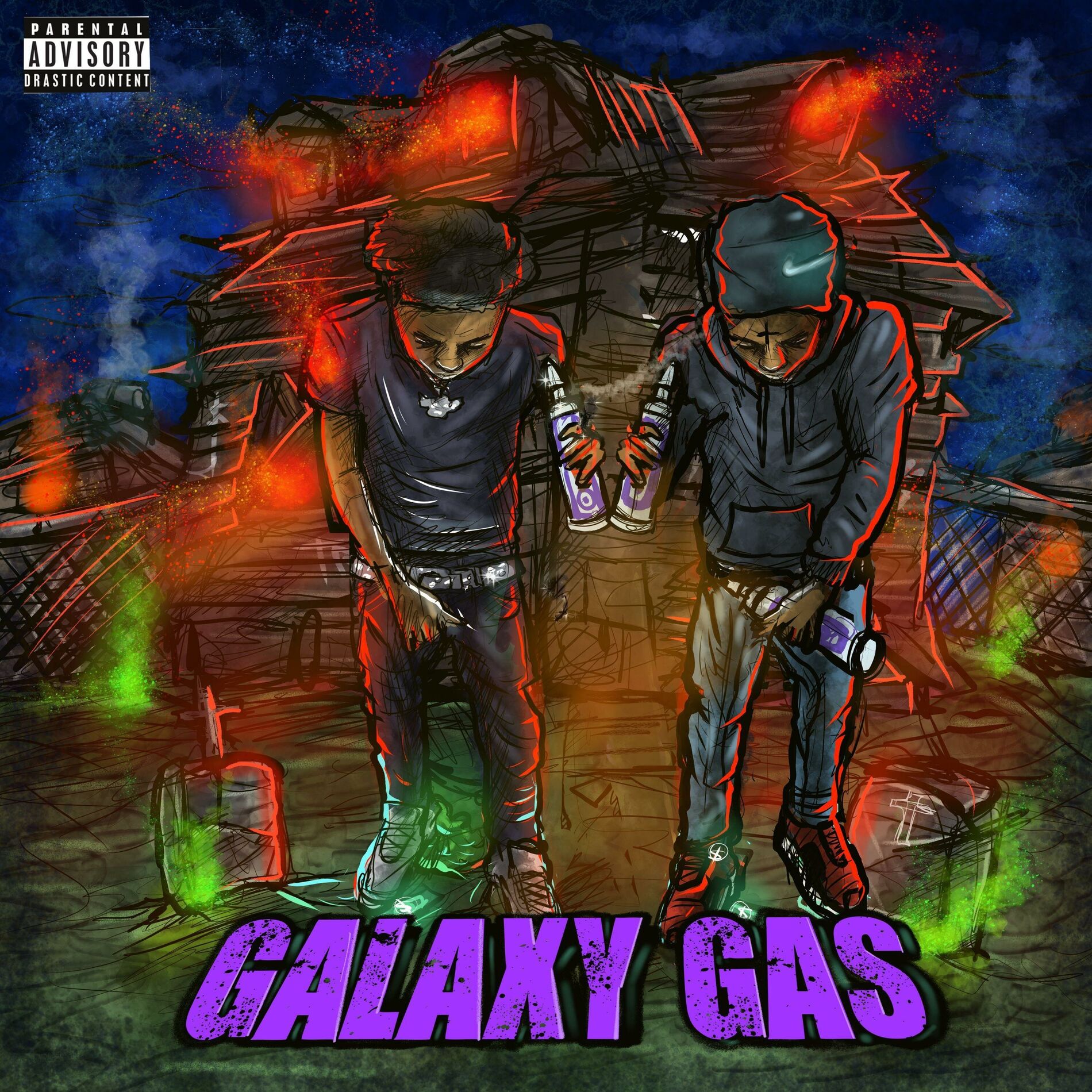 Album cover of Galaxy gas (feat. Valee)