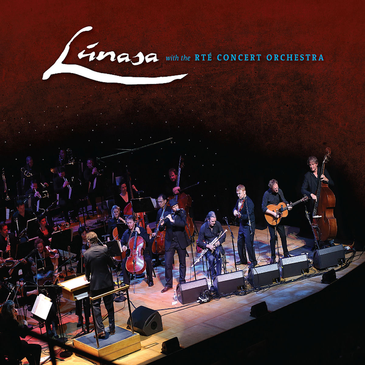 Album cover of Lúnasa with the Rté Concert Orchestra