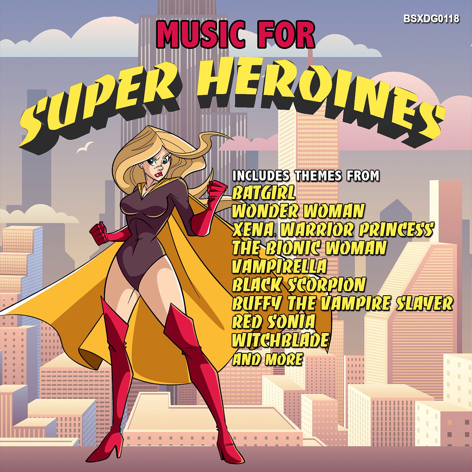 Album cover of Music For Super Heroines