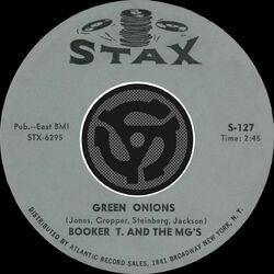 Cover of Green Onions / Behave Yourself