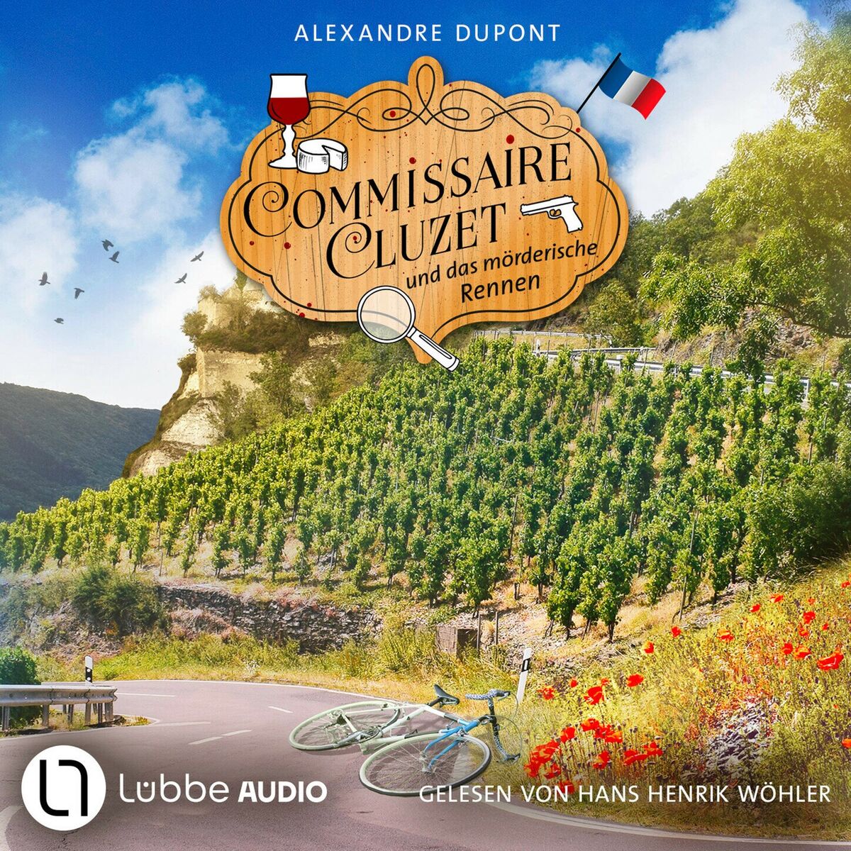 Album cover of Commissaire Cluzet und das mörderische Rennen - Commissaire Cluzet, Teil 3 (Ungekürzt)