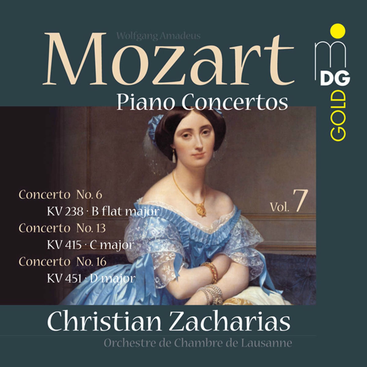 Album cover of Mozart: Piano Concertos Vol. 7