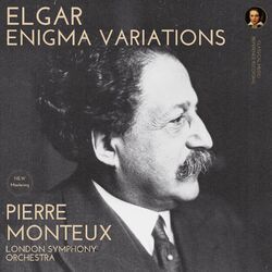 Cover of Elgar: Enigma Variations, Op. 36 by Pierre Monteux