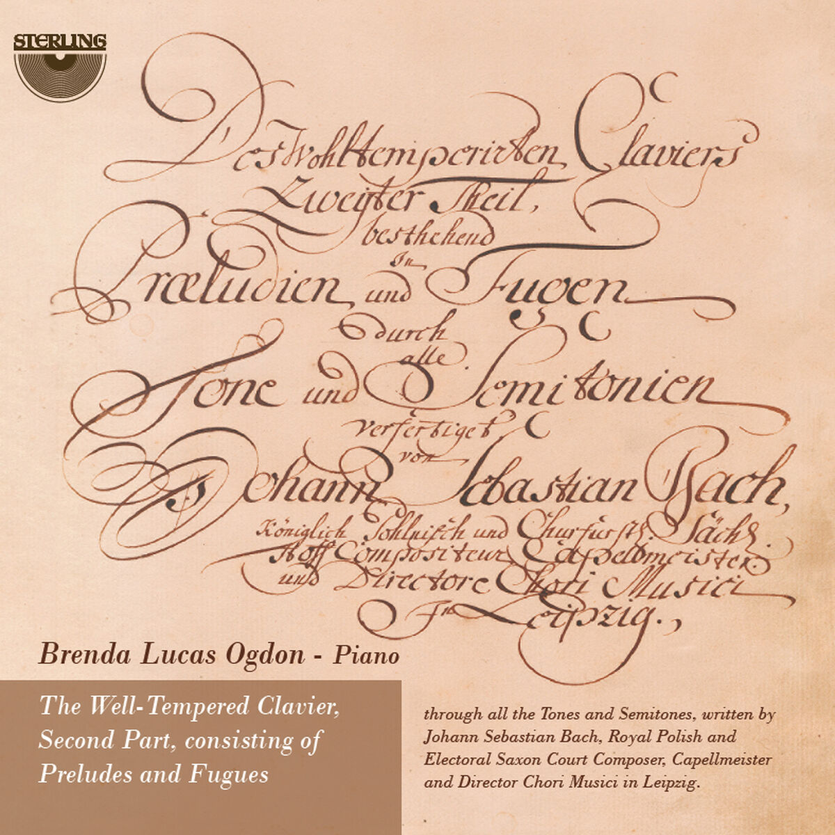 Album cover of J.S. Bach: The Well-Tempered Klavier