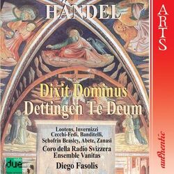 Cover of Handel: Dettingen Te Deum & Dixit Dominus