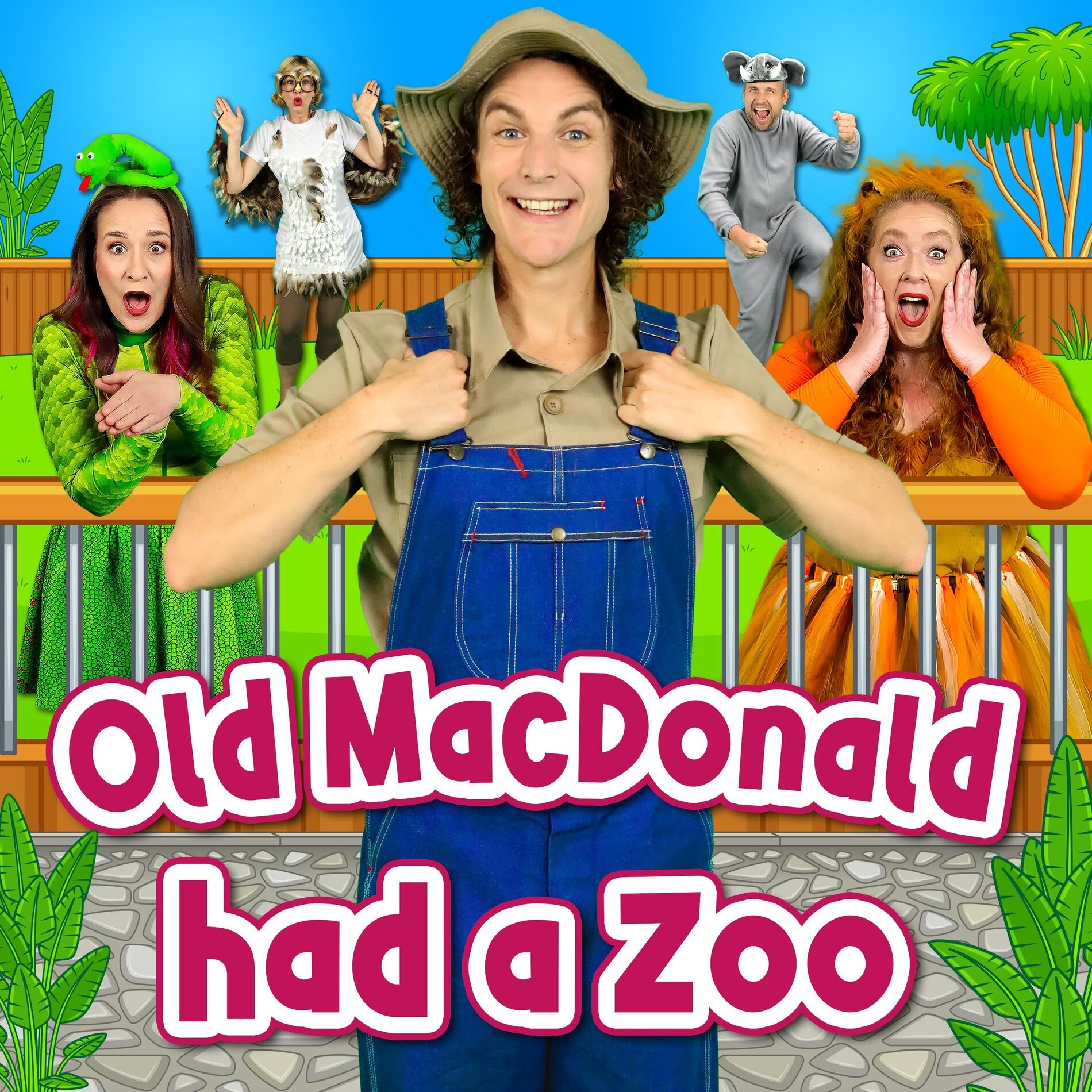 Album cover of Old MacDonald had a Zoo