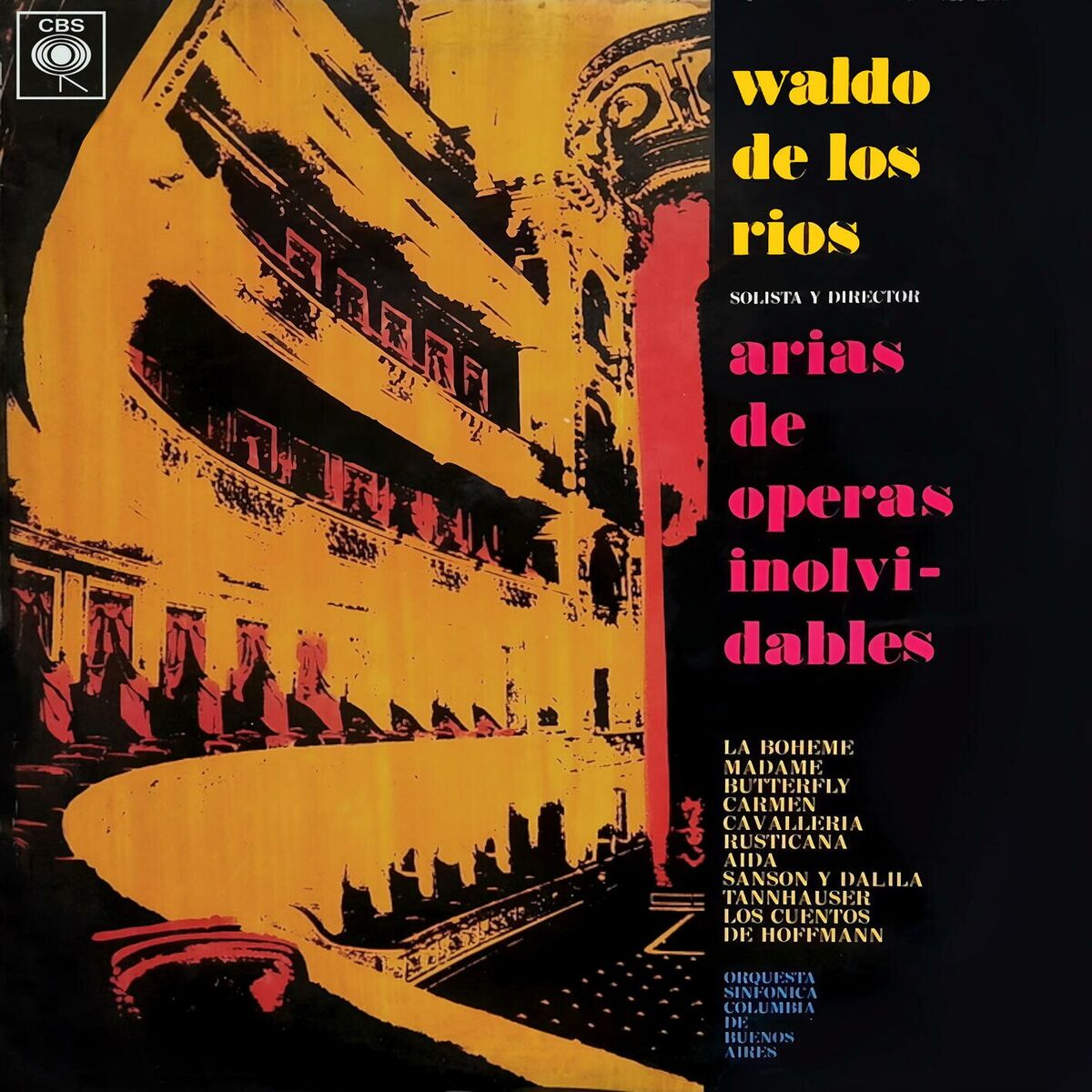 Album cover of Arias de Óperas Inolvidables