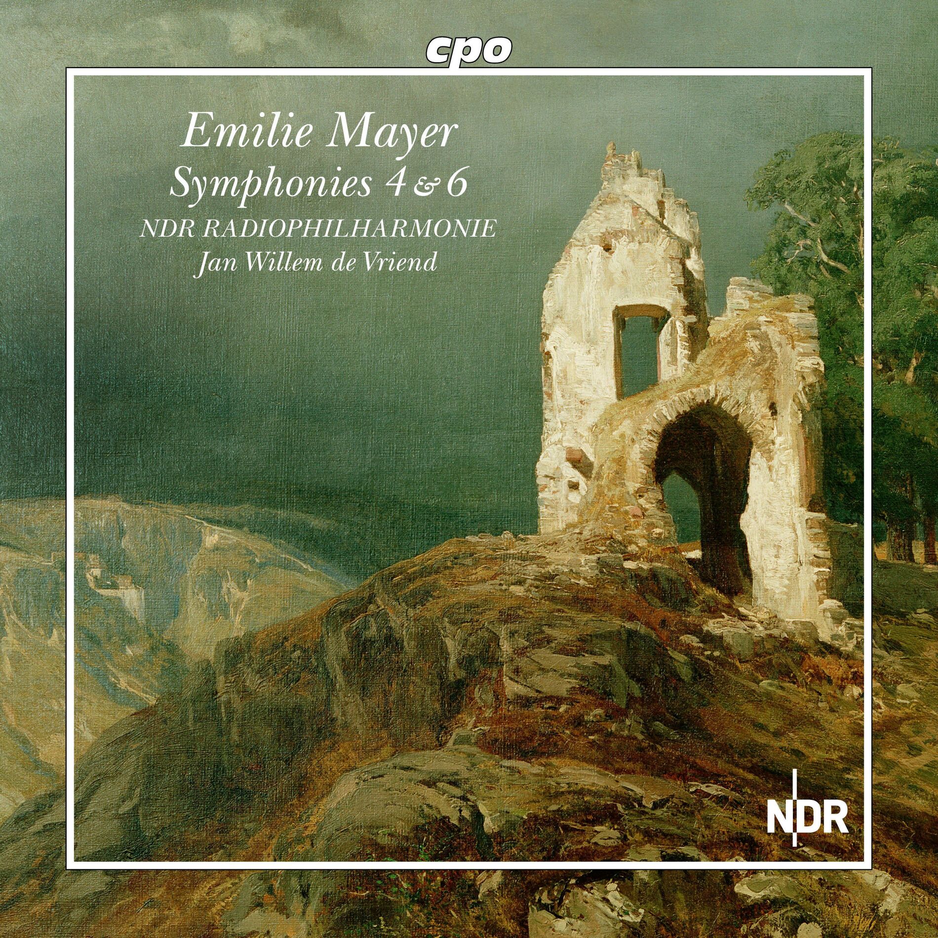 Album cover of Mayer: Symphony No. 4 in B Minor (Reconstructed by Andreas N. Tarkmann) & Symphony No. 6 in E Major