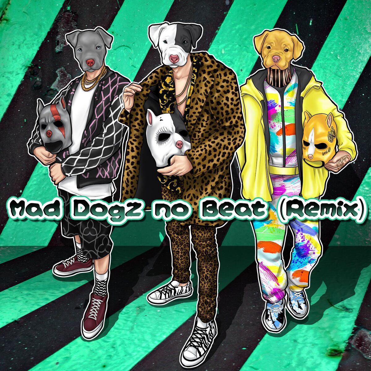 Album cover of Mad Dogz no Beat (Remix)