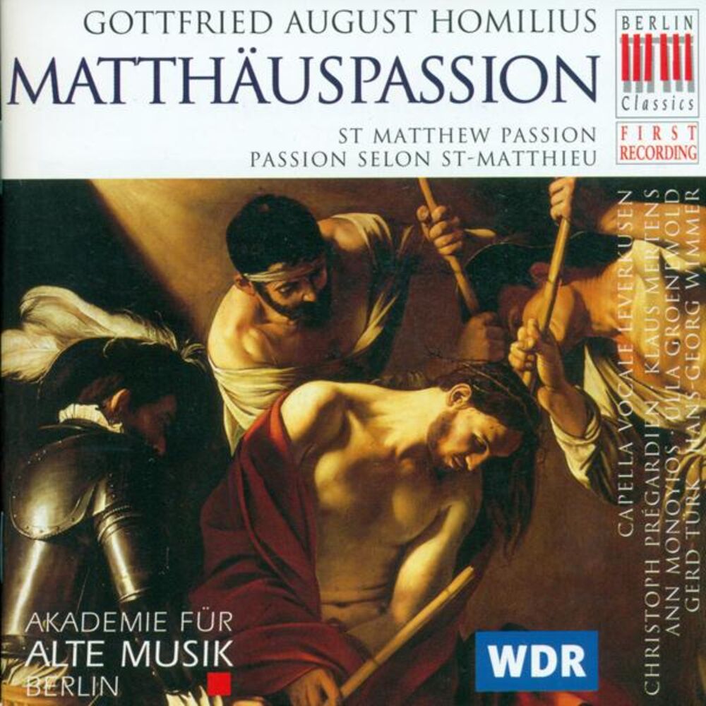 Picture of Homilius: St. Matthew Passion