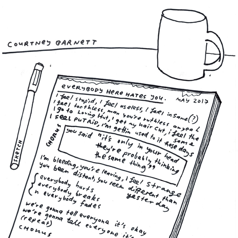 Album artwork for Everybody Here Hates You by Courtney Barnett