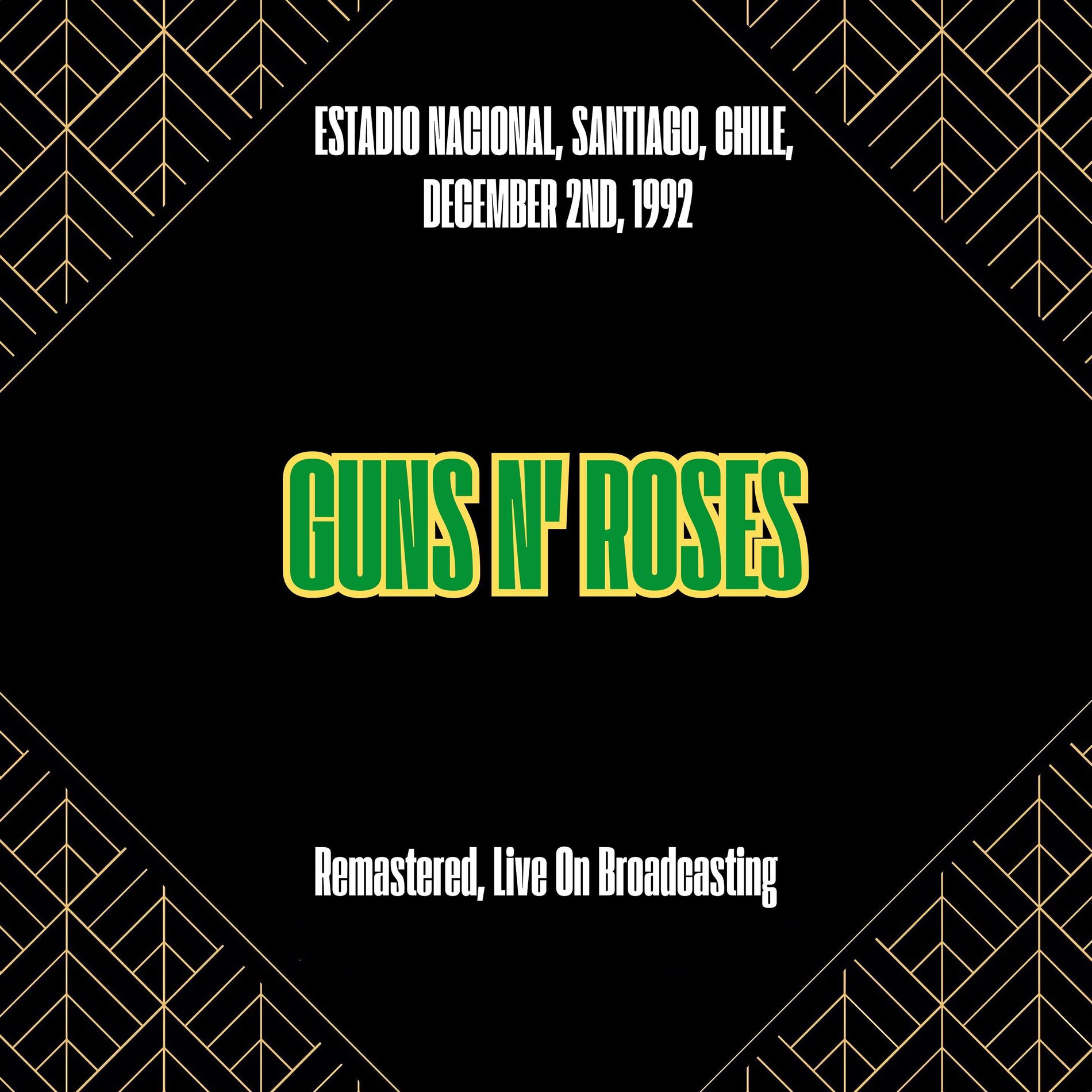 Album cover of Estadio Nacional, Santiago, Chile, December 2nd, 1992 (Remastered, Live On Broadcasting)