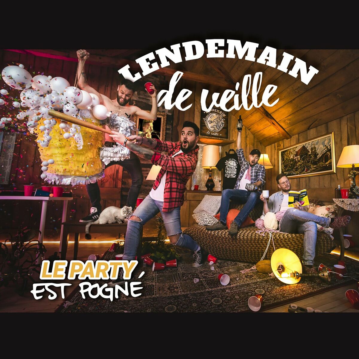 Album cover of Le party est pogné