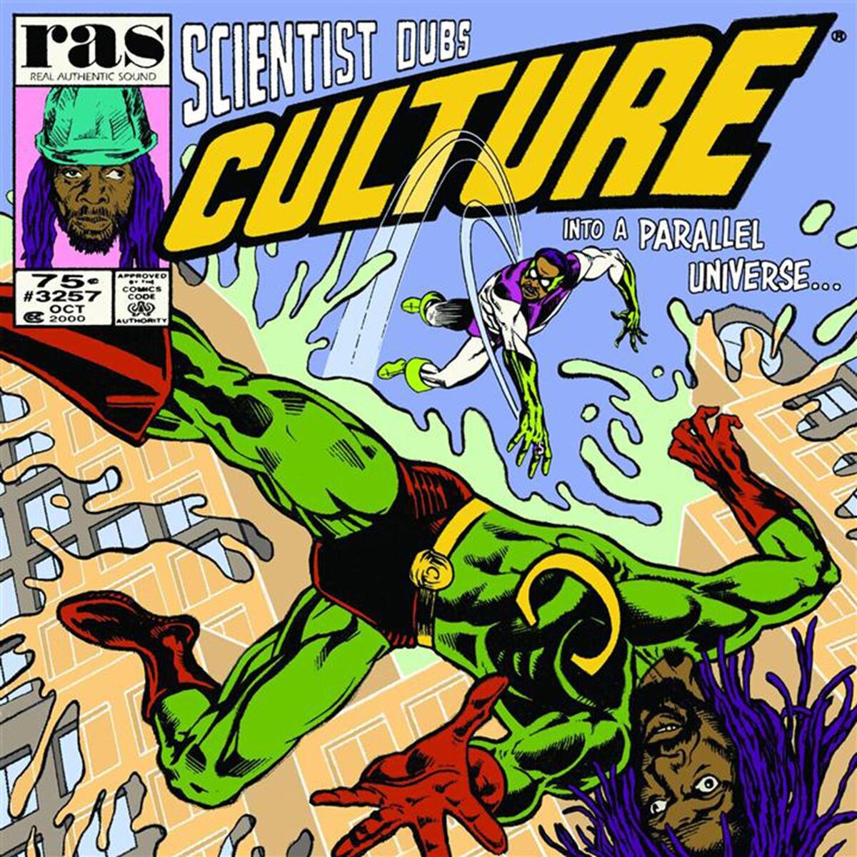Album cover of Scientist Dubs Culture into a Parallel Universe