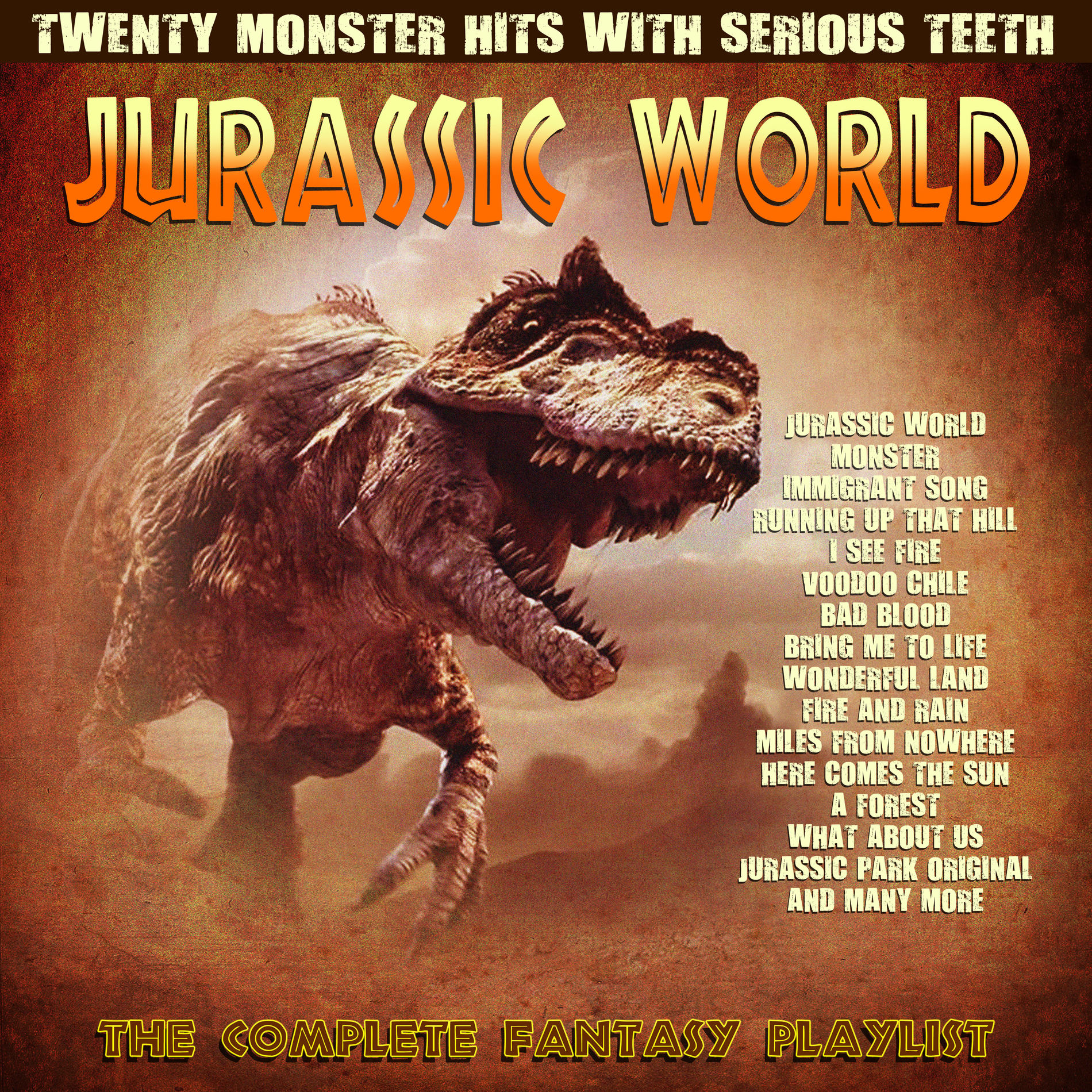 Album cover of Jurassic World Theme