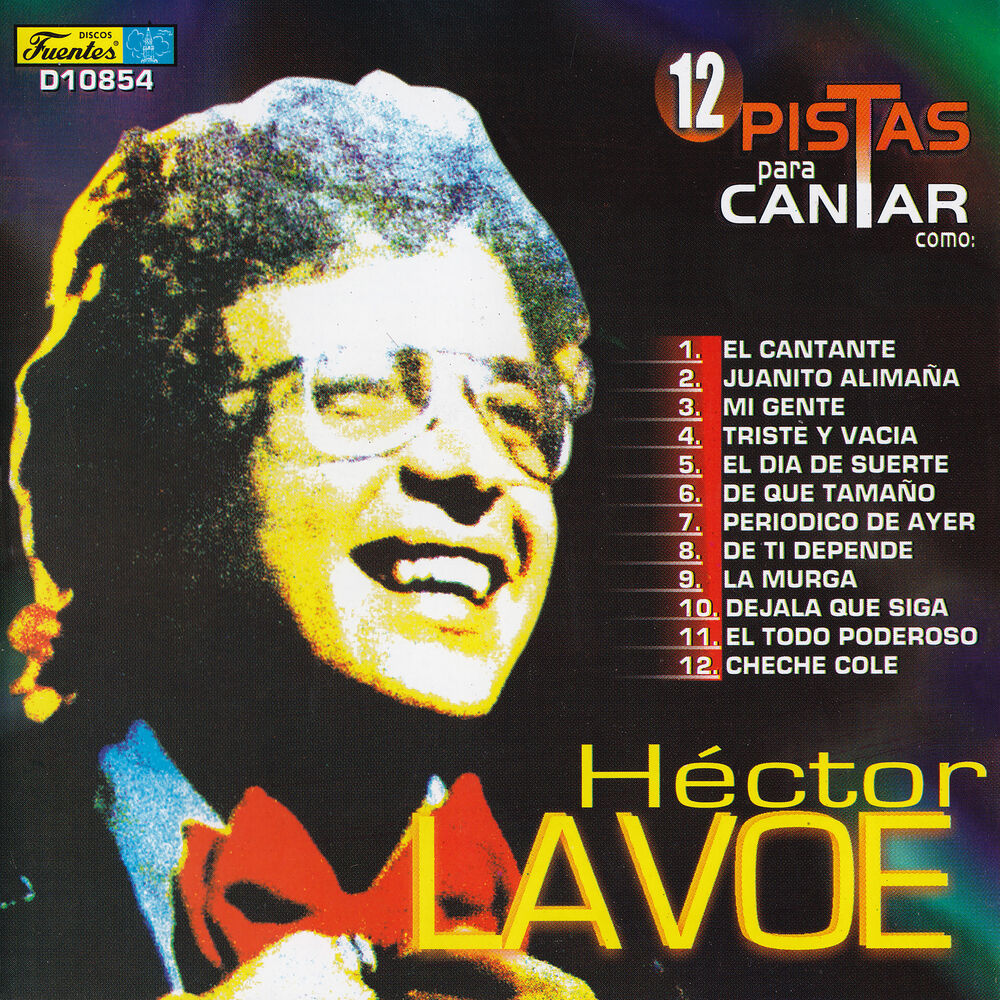 Picture of 12 Pistas para Cantar Como - Originalmente Realizado por Héctor Lavoe