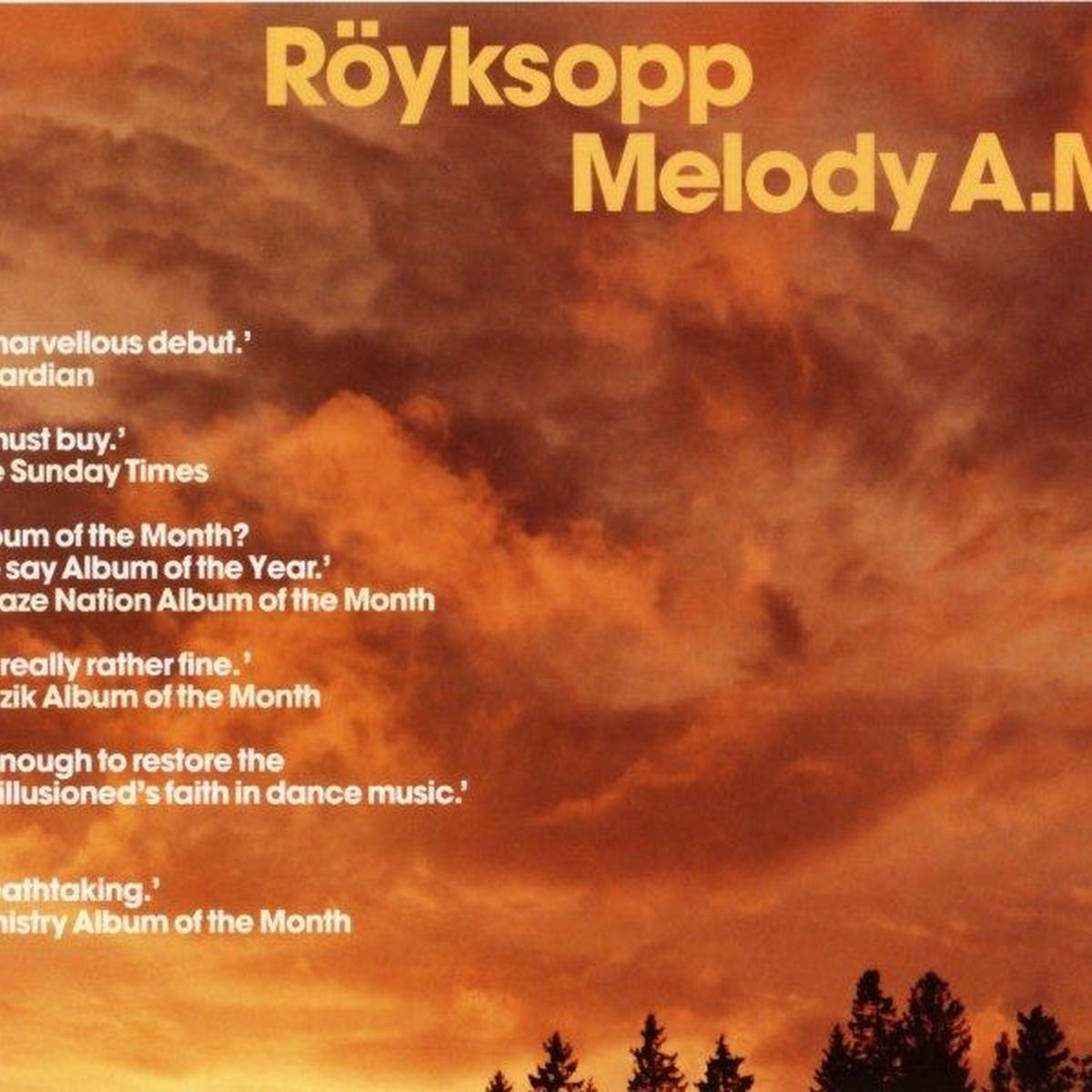 Röyksopp - Melody AM | Deezer