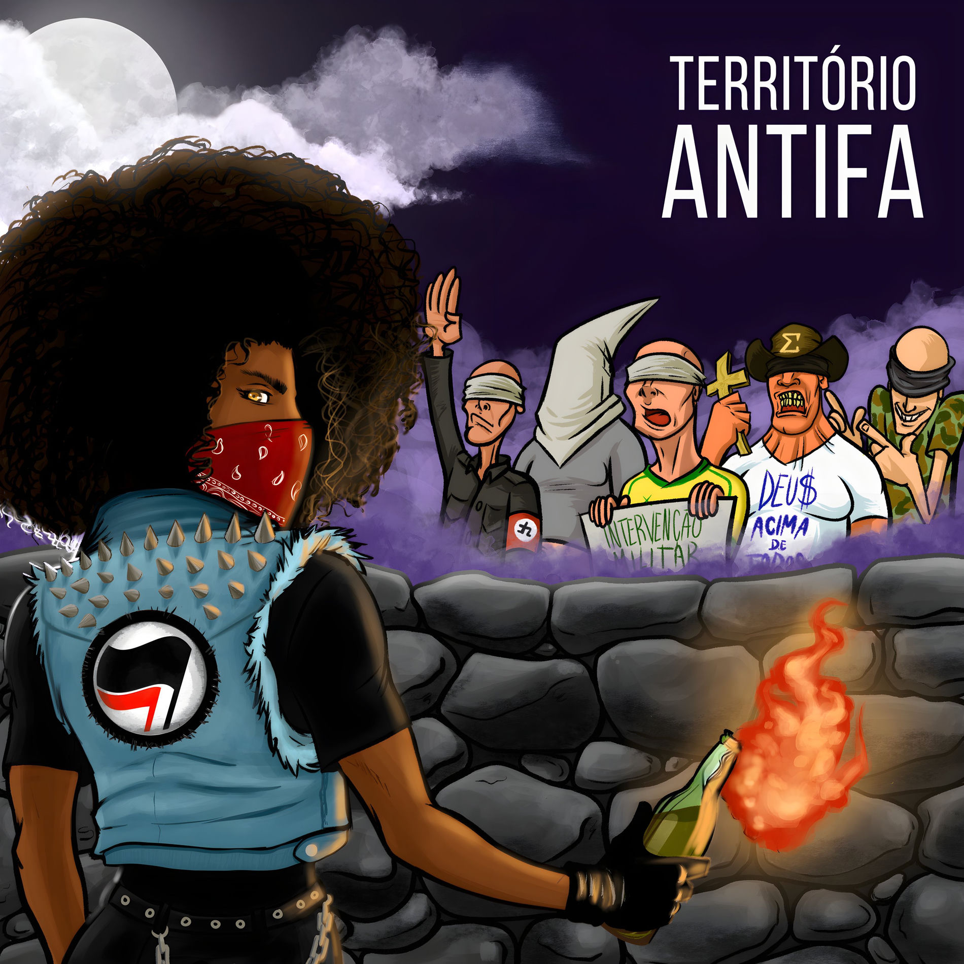 Album cover of Território Antifa