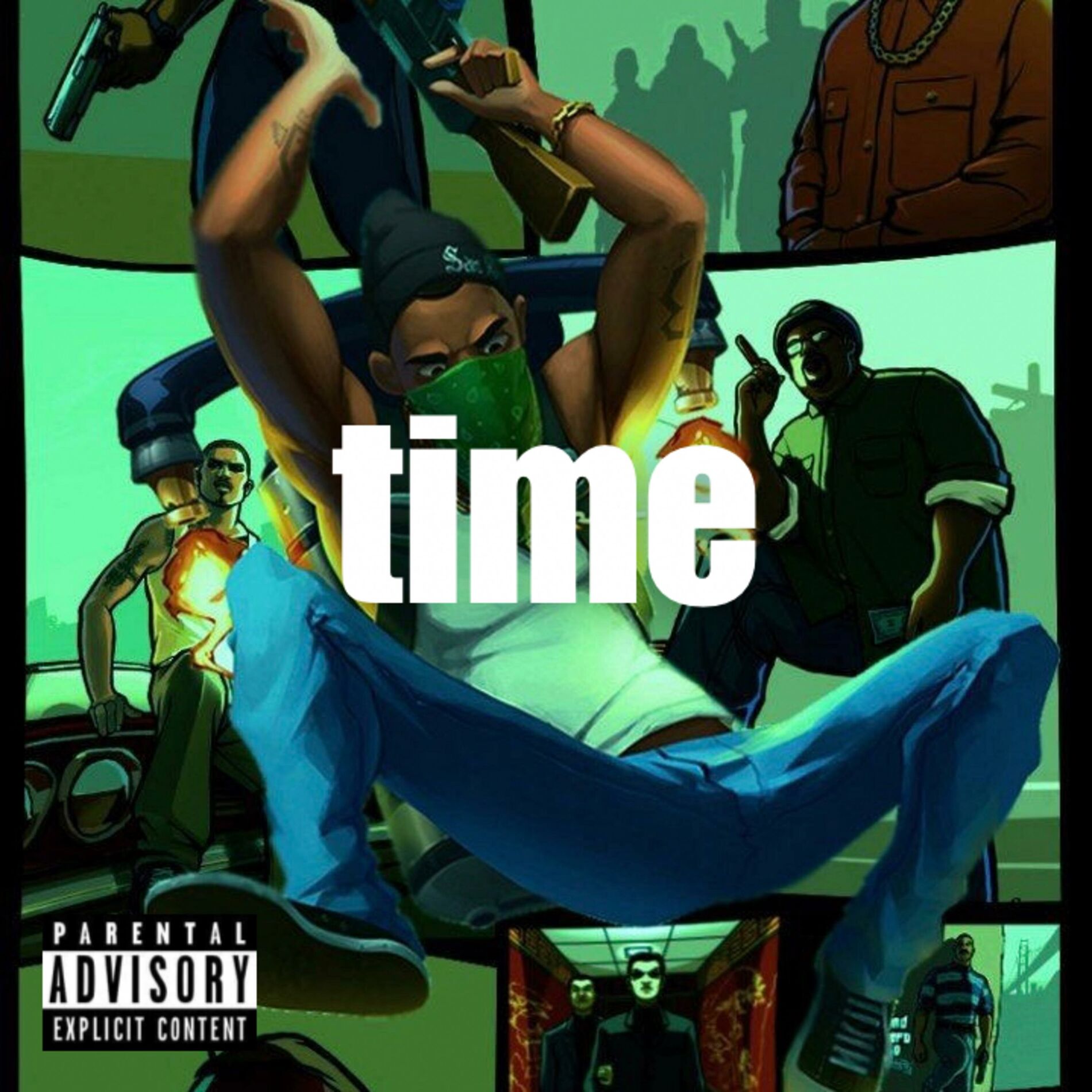Album cover of Time (feat. Midnight & IdabullMA)