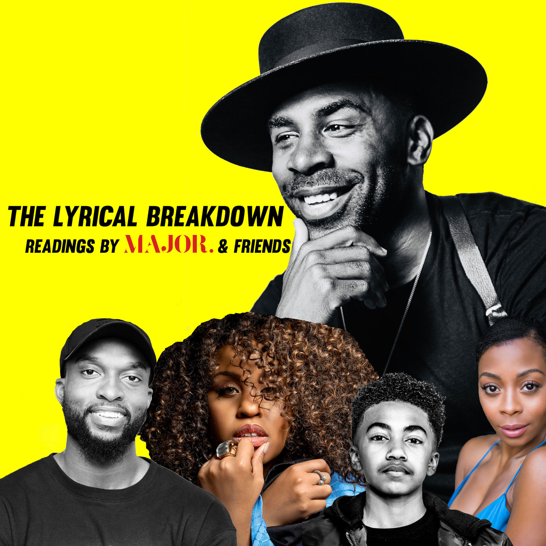 Album cover of The Lyrical Breakdown: Readings by MAJOR. & friends