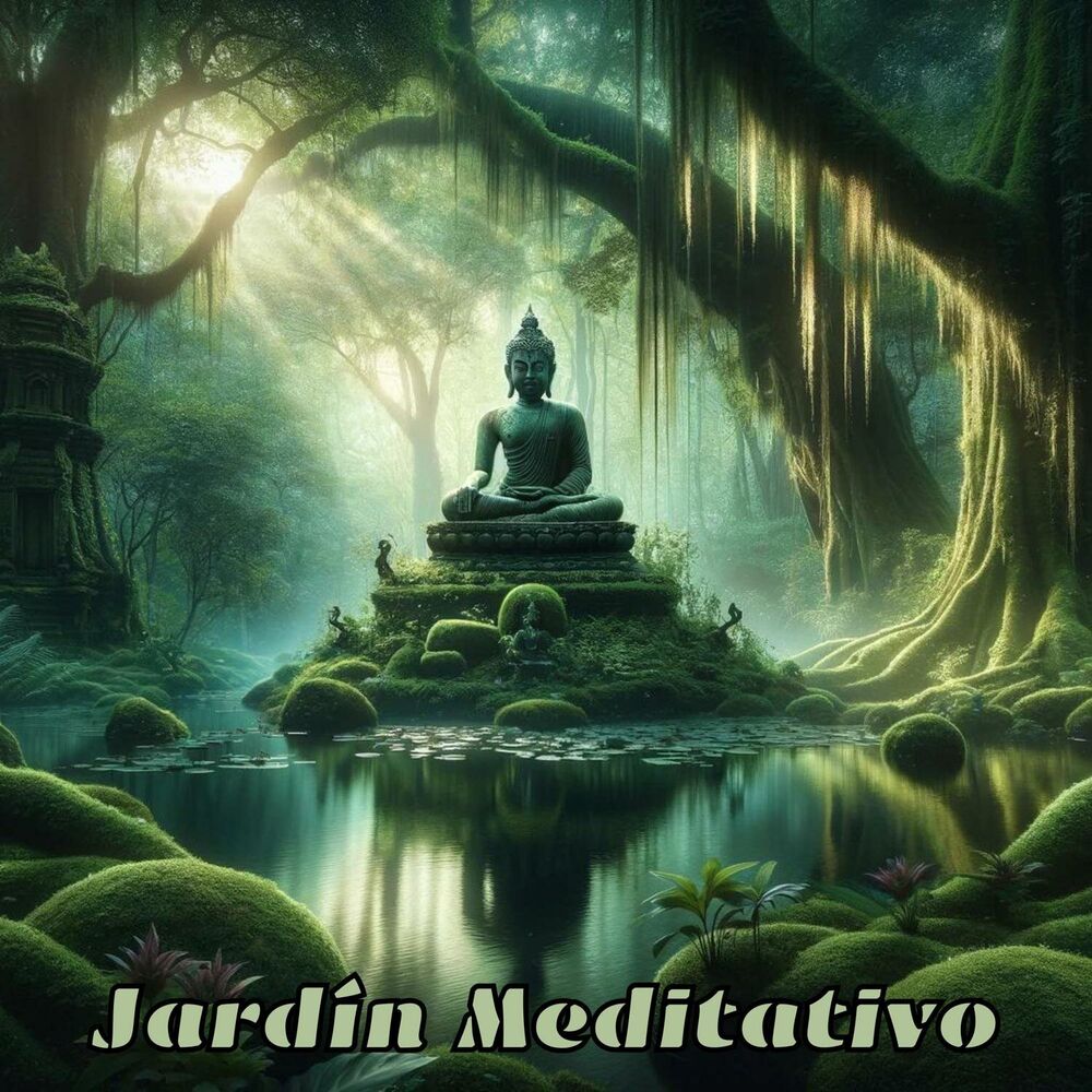 Picture of Jardín Meditativo: Meditación de Puesta a Tierra en el Jardín Japonés, Descanse y Recargue, Ayuda Natural para Dormir