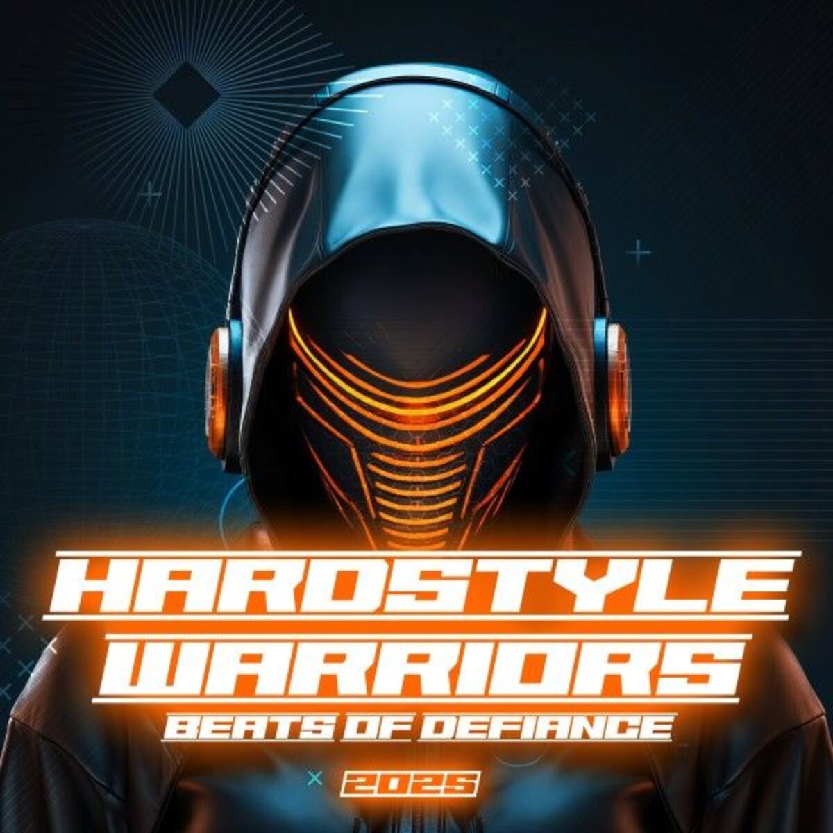Album cover of Hardstyle Warriors 2025 - Beats of Defiance