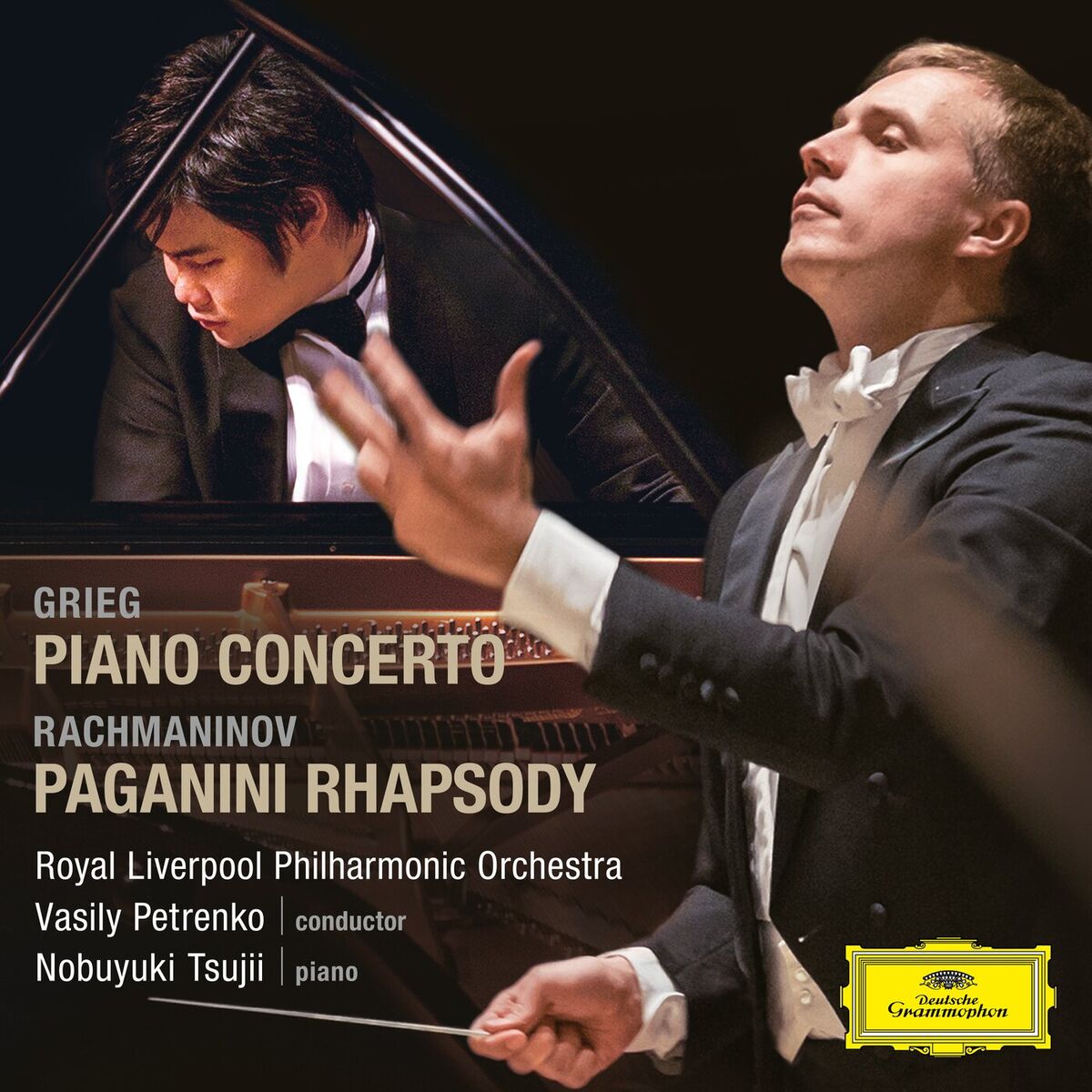 Album cover of Grieg: Piano Concerto in A Minor, Op. 16 / Rachmaninoff: Rhapsody on a Theme of Paganini, Op. 43