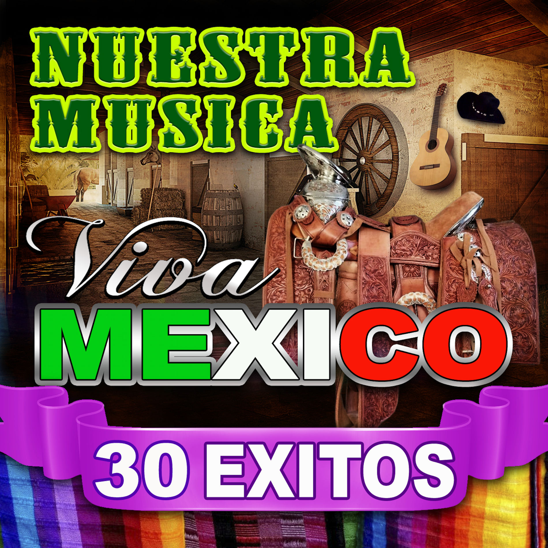 Album cover of Nuestra Musica Viva Mexico 30 Exitos