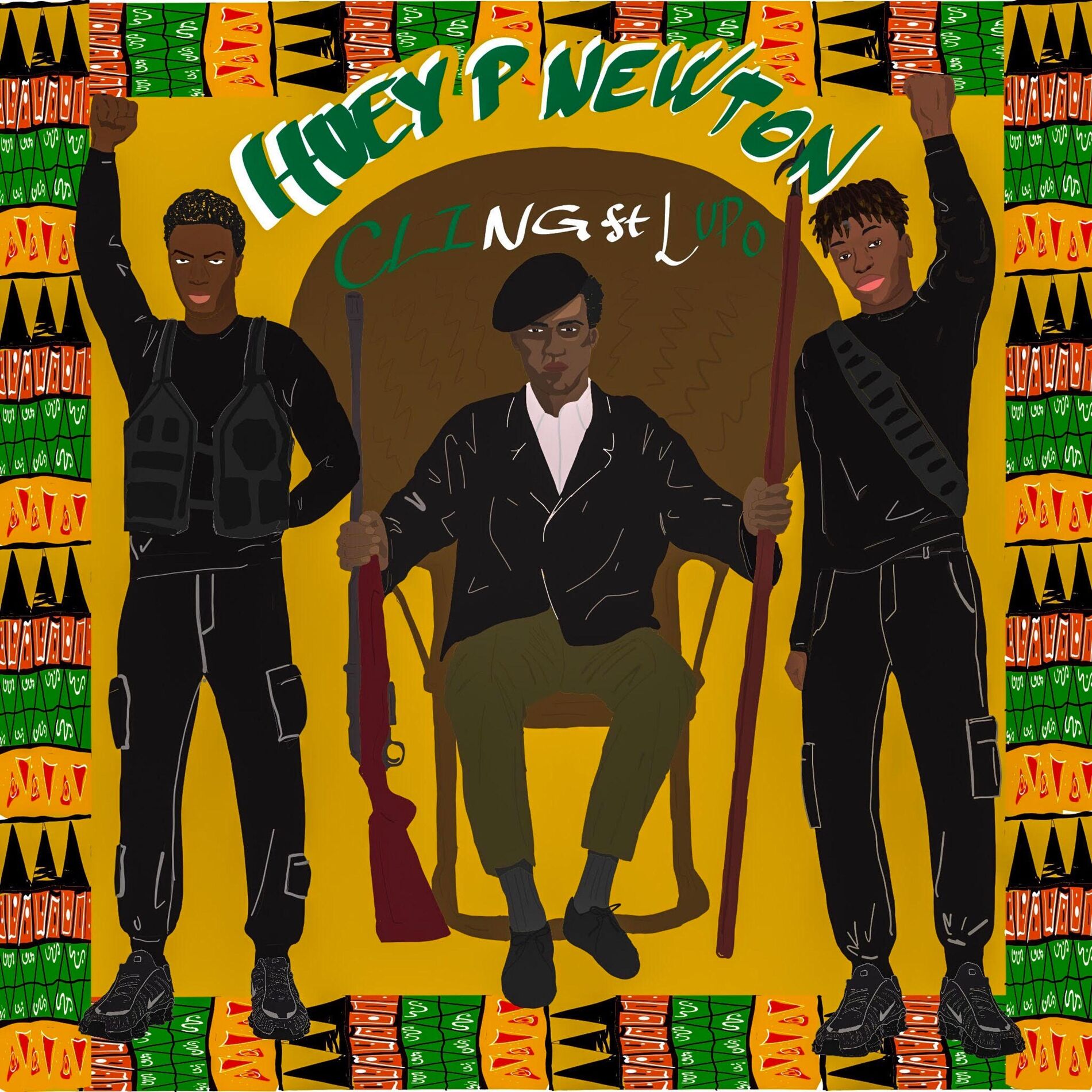 Album cover of Huey P. Newton (feat. Lupo)