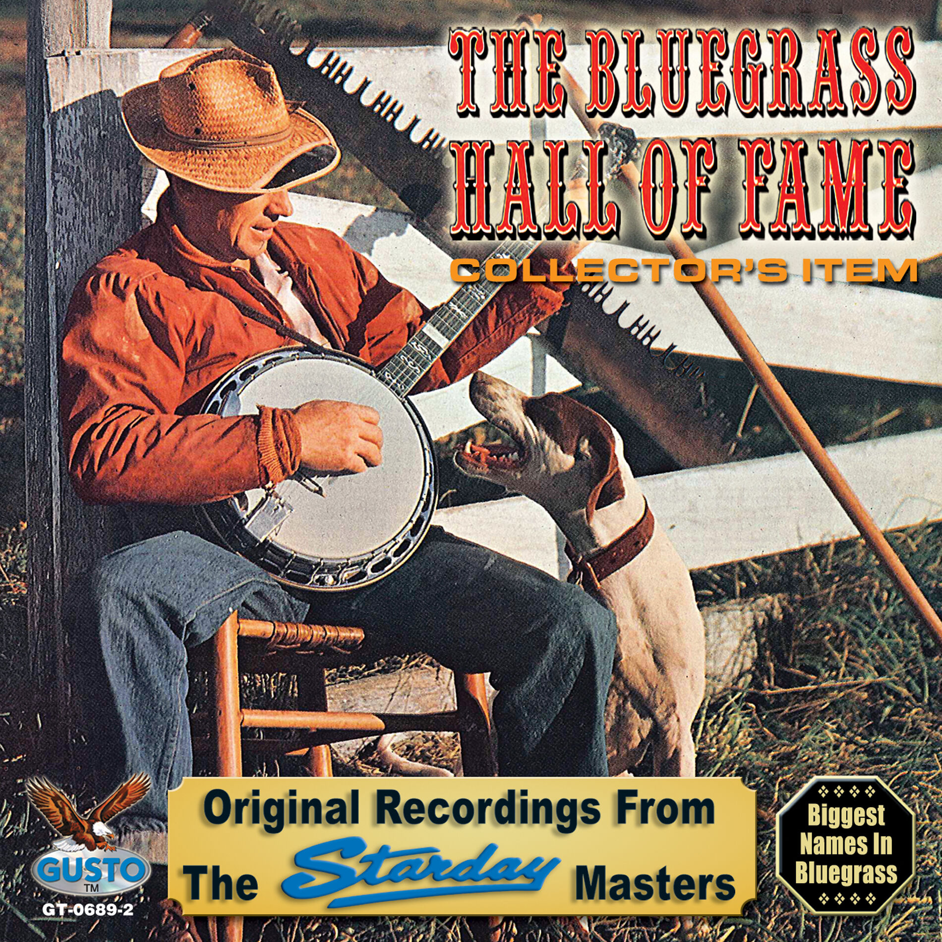 Album cover of The Bluegrass Hall Of Fame