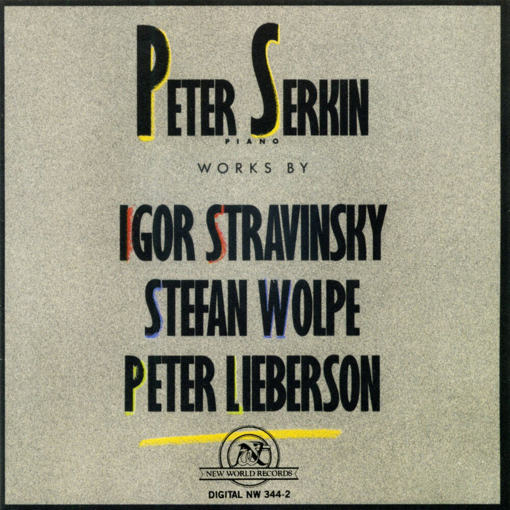 Picture of Stravinsky/Wolpe/Lieberson: Piano Works