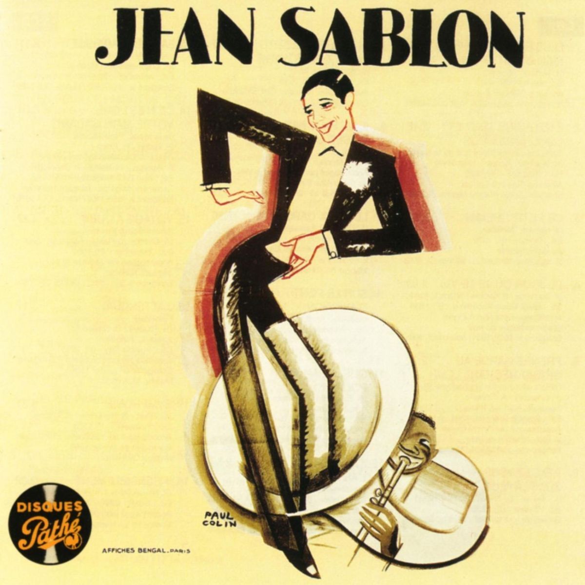 Album cover of collection disques pathe