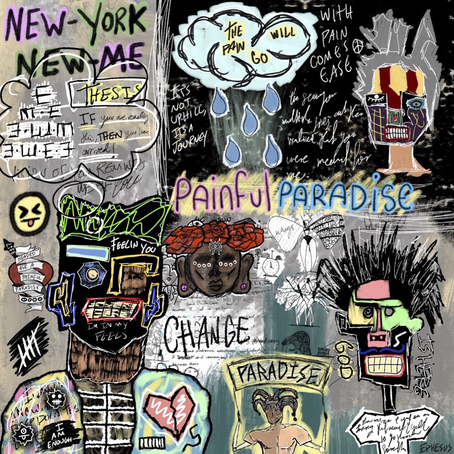 Album cover of PAINFUL PARADISE