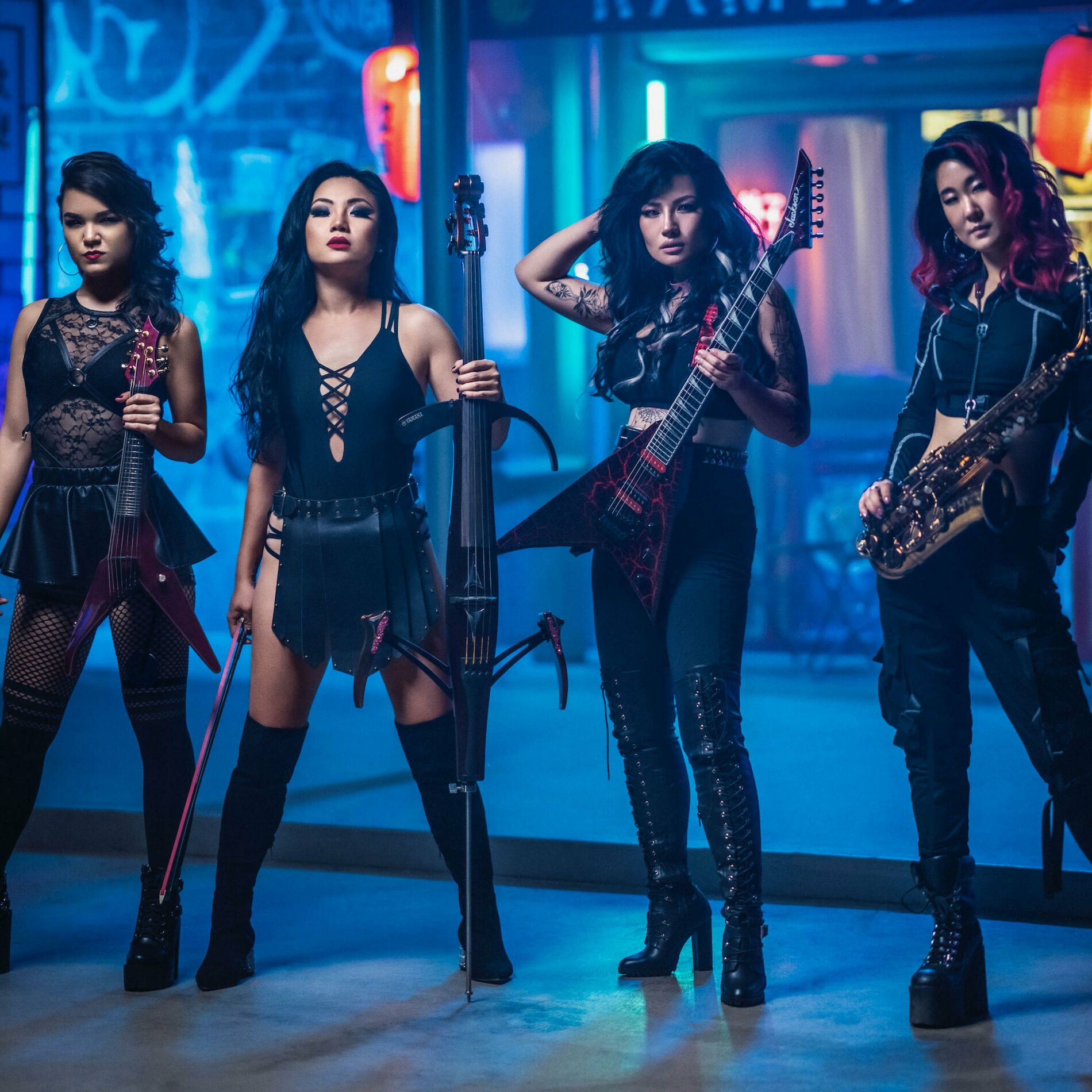 Album cover of KPOP Goes Metal (feat. Tina Guo)