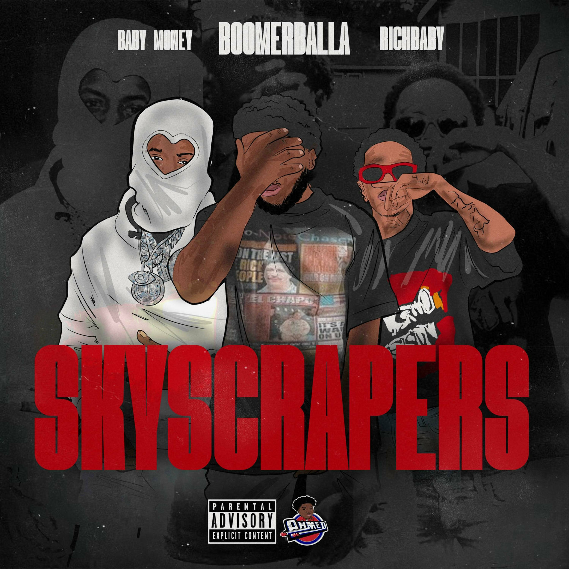 Album cover of Skyscrapers (feat. RichBaby & Baby Money)