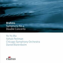 Cover of Brahms: Symphony No. 4, Op. 98 & Double Concerto, Op. 102