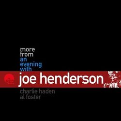 Cover of More From An Evening With Joe Henderson