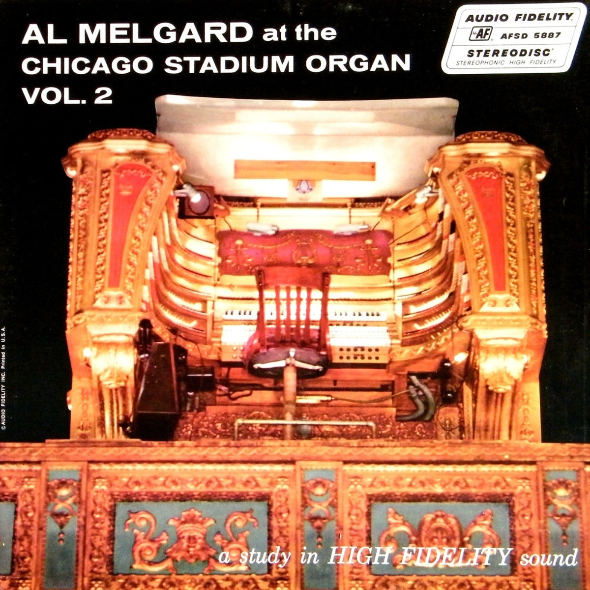 Album cover of At The Chicago Stadium Organ - Vol 2