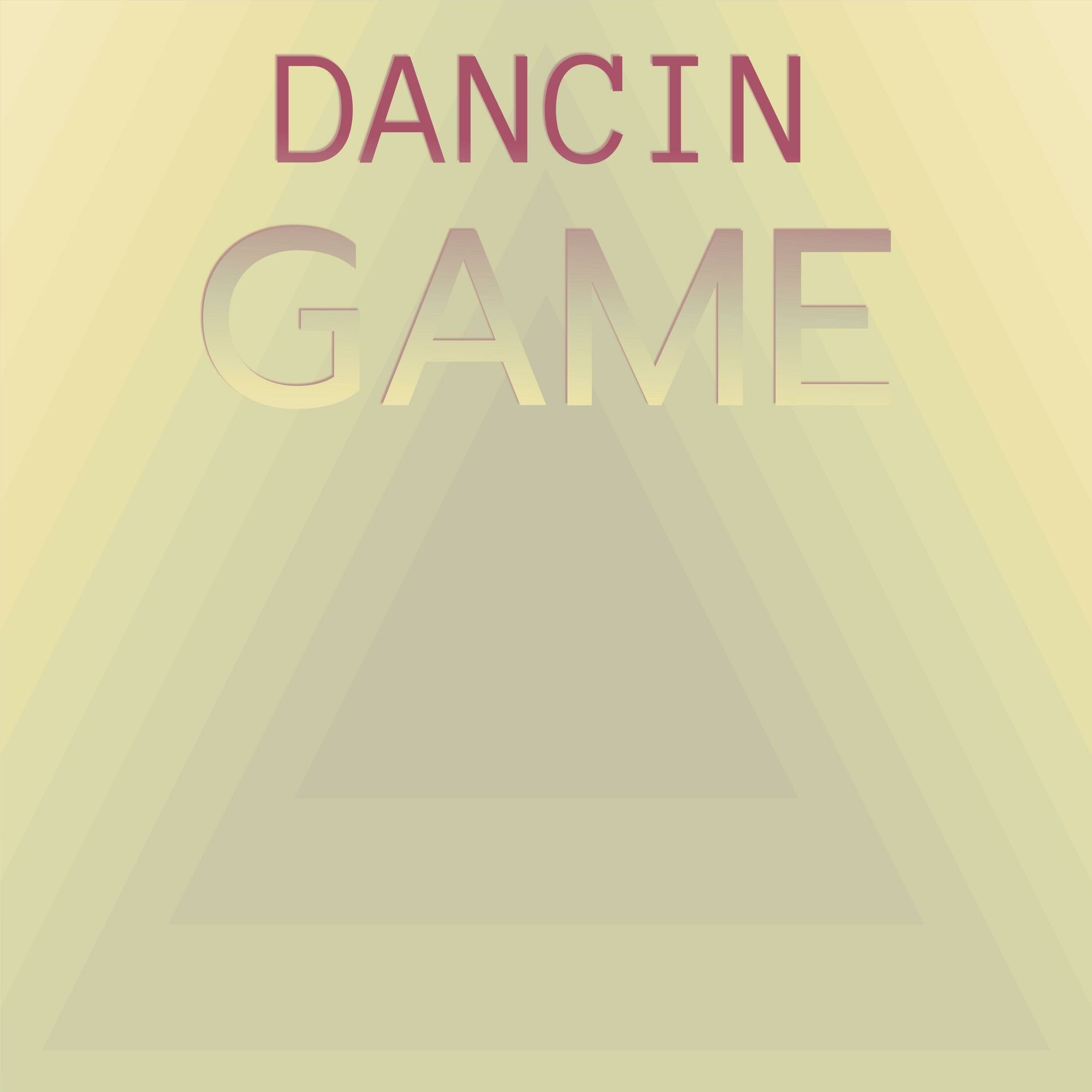 Album cover of Dancin Game