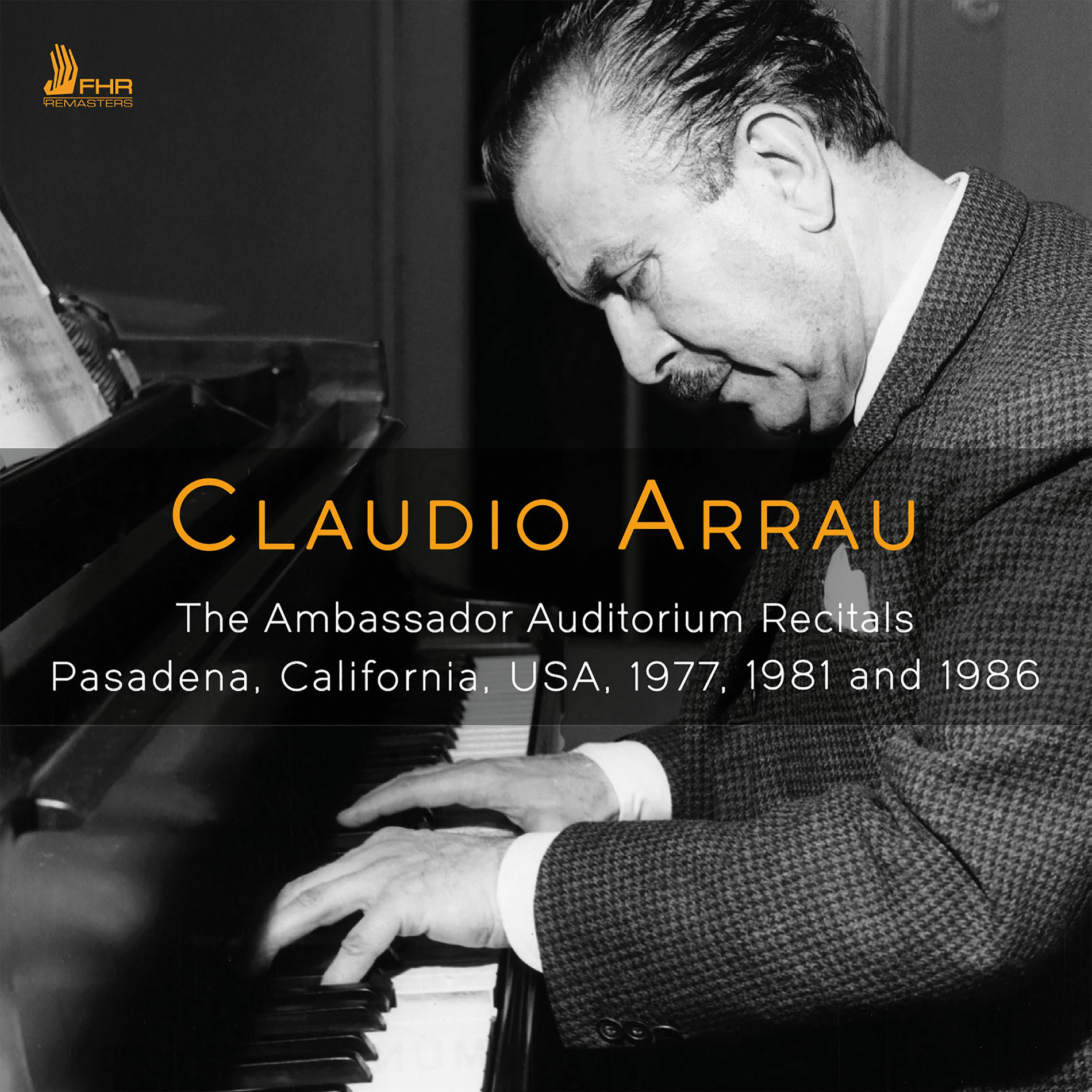 Album cover of The Ambassador Auditorium Recitals, 1977, 1981 & 1986 (Live)