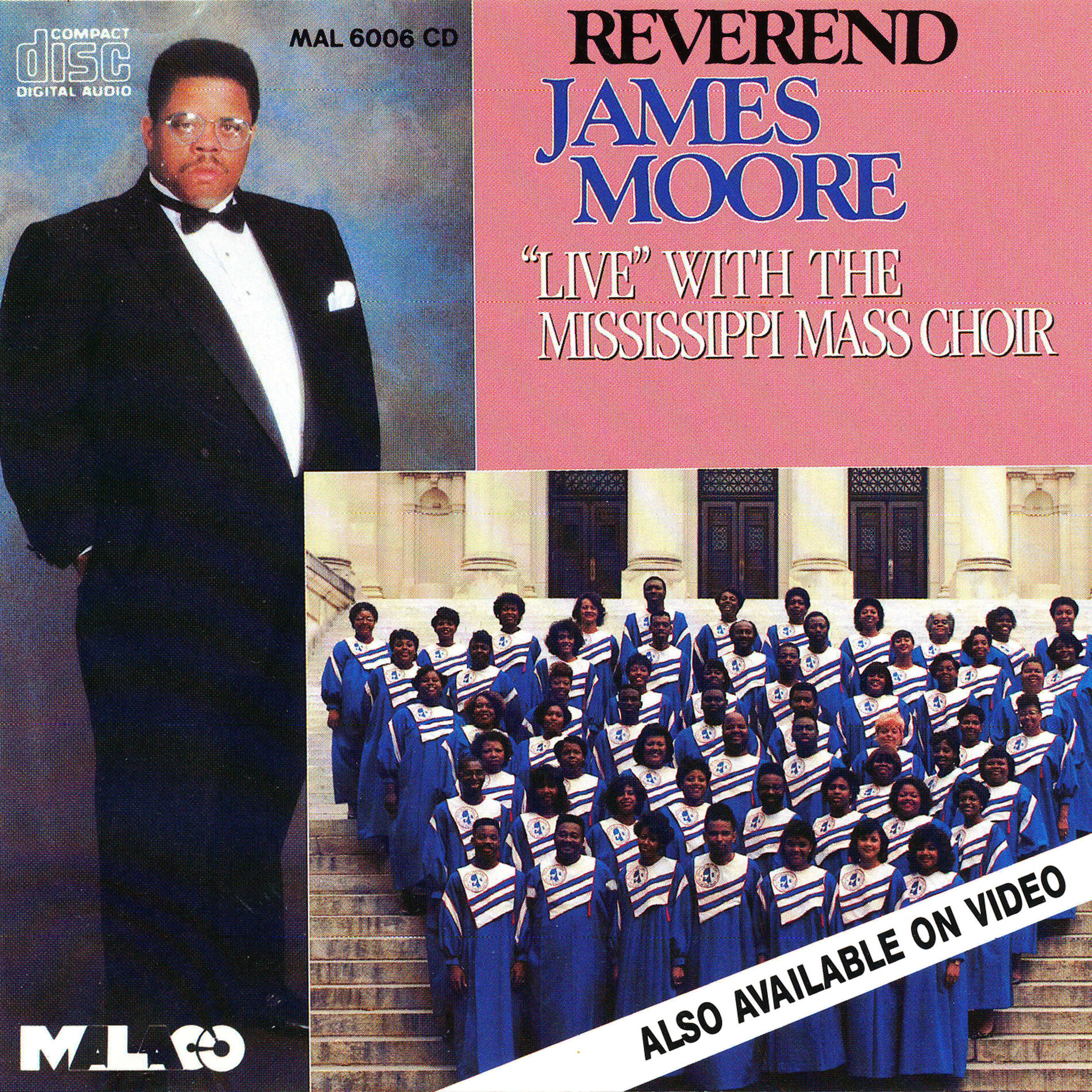 Album cover of Live with The Mississippi Mass Choir
