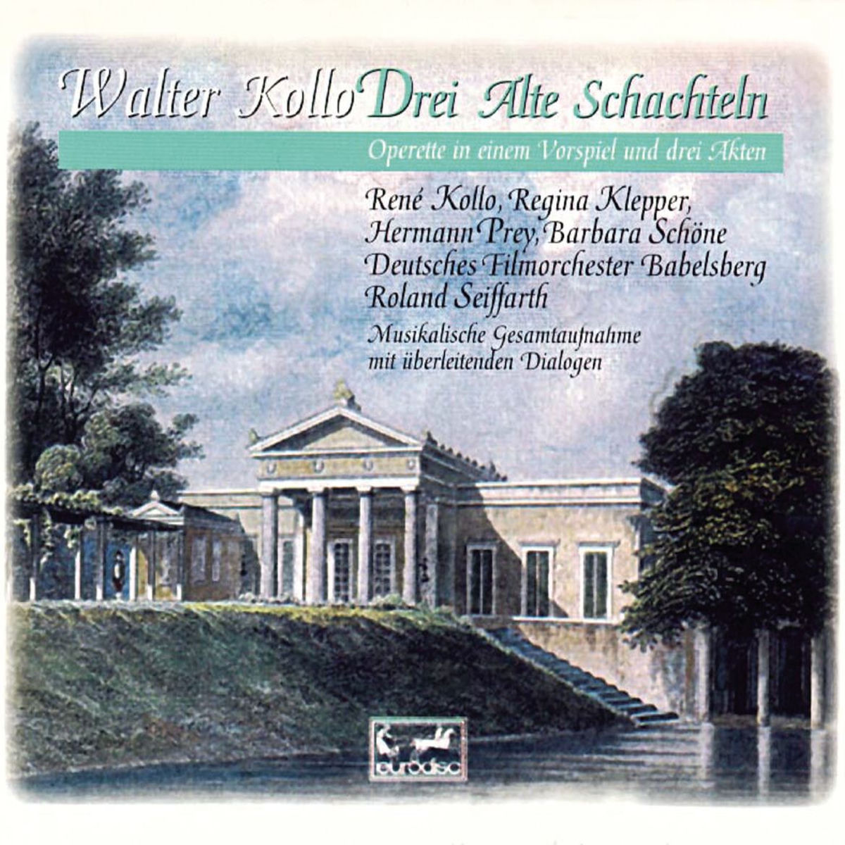 Album cover of Walter Kollo: Die 3 alten Schachteln