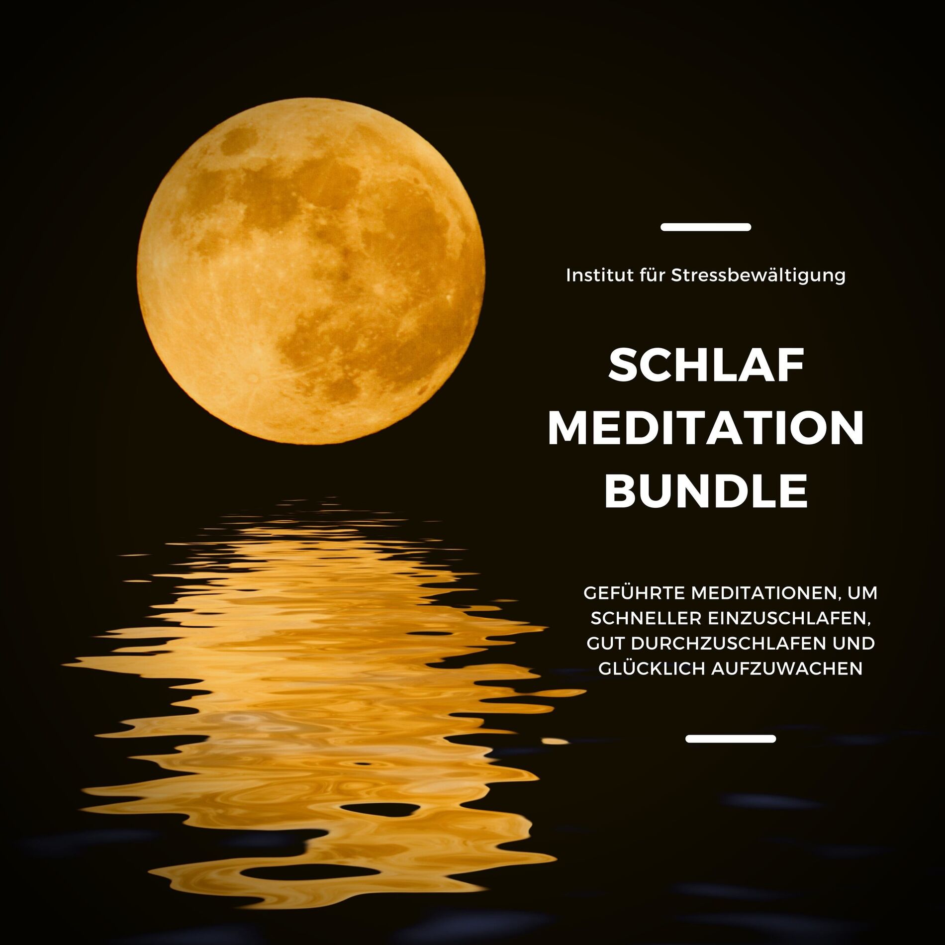 Album cover of Schlaf Meditation (XXL-Bundle) (Geführte Meditationen, um schneller einzuschlafen, gut durchzuschlafen und glücklich aufzuwachen)