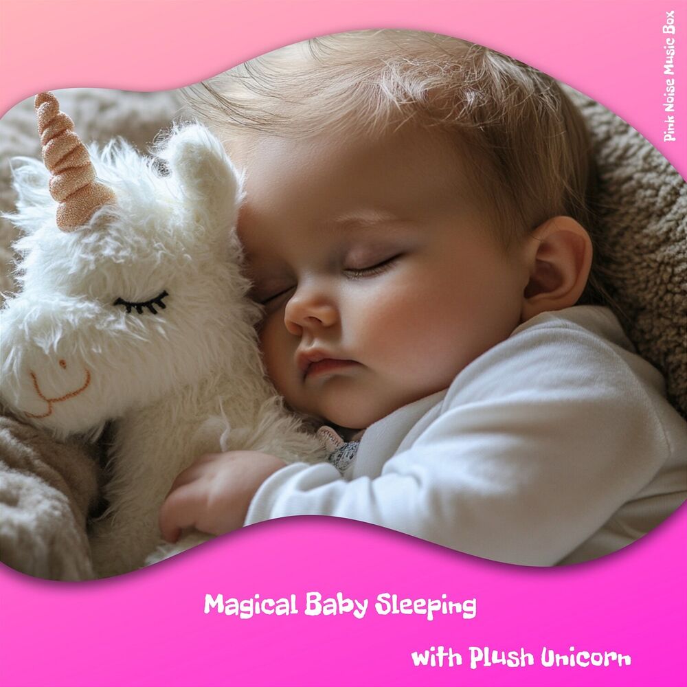Picture of Magical Baby Sleeping with Plush Unicorn