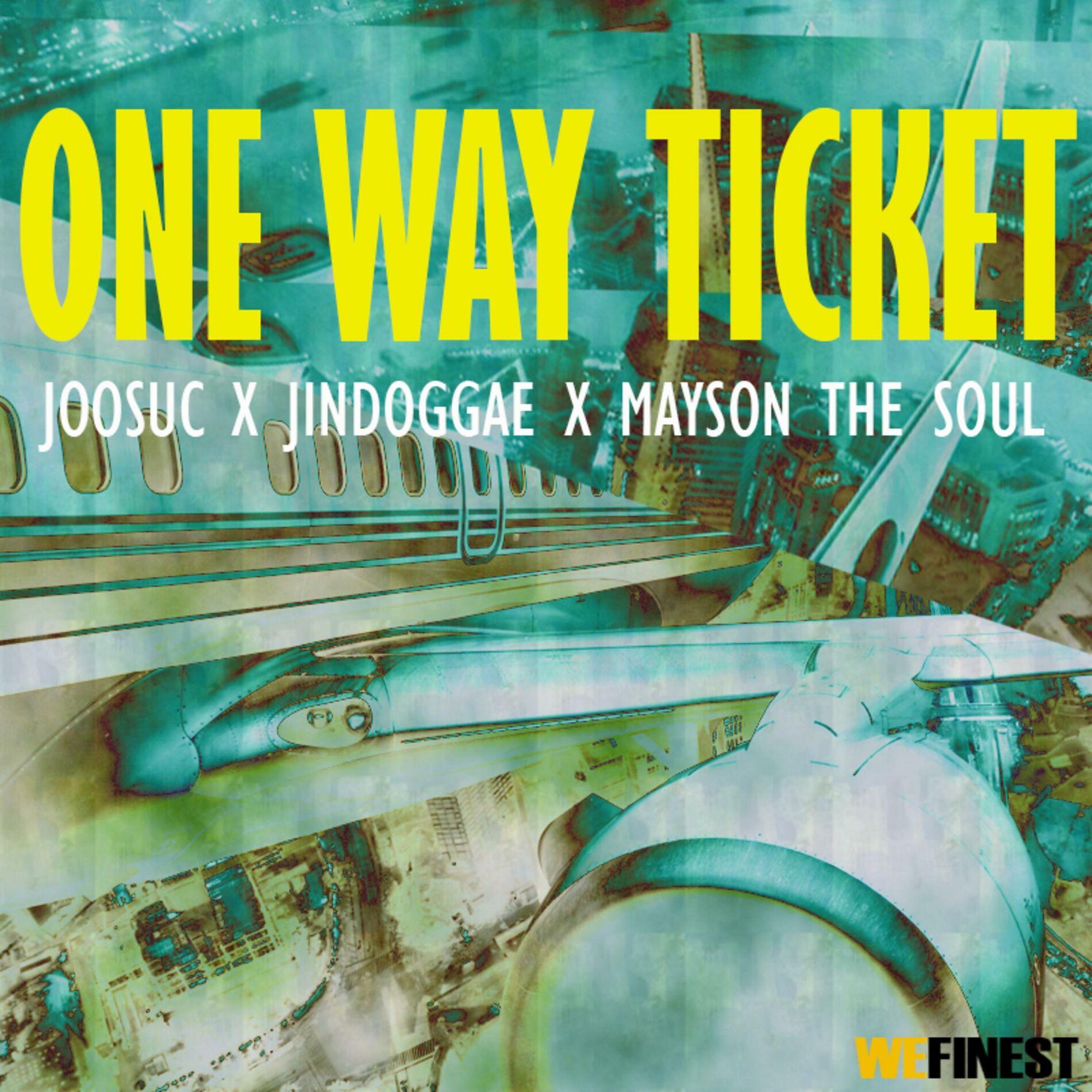 Album cover of One Way Ticket (feat. TRIPPY DOG, Car, the garden)