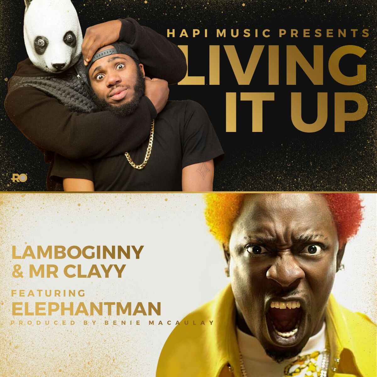 Album cover of Living It Up